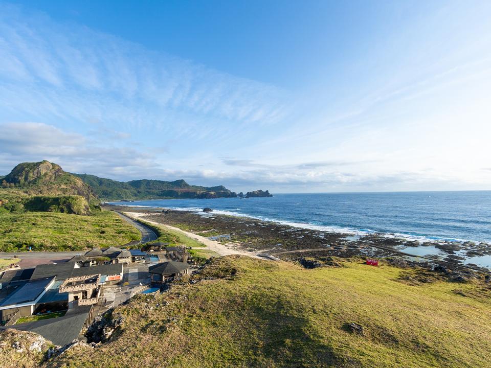 朝日溫泉：海岸與溫泉區
